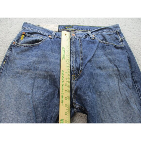 Nautica Men’s Jeans 36x32 Vintage Y2K Loose Fit Baggy Skater Denim Streetwear - Picture 4 of 9